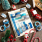 Blue White Snowflake Washi Masking Tape Set (Set of 6/12/24)