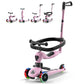 COOGHI Kids V4 Pro 4-in-1 Scooter in Pink - Age 10M-5Y