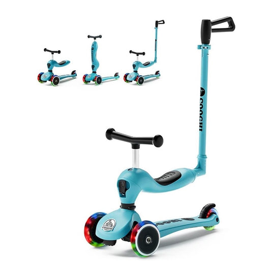 COOGHI Kids V3 Pro 3-in-1 Scooter in Ocean Blue - Age 1-5Y