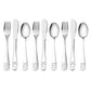 9 PCS Stainless Steel Children's Cutlery Set (NO Retail Packing)