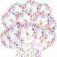 60 Pieces Party Balloon Set 12" - Rainbow