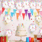 60 Pieces Party Balloon Set 12" - Rainbow