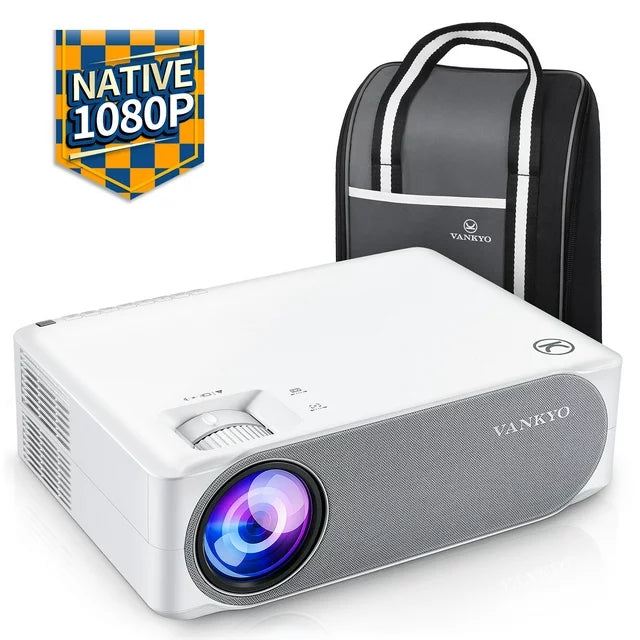 VANKYO Performance V630 Native 1080P Full HD Projector, 300" LED Projector w/ ±45° Electronic Keystone Correction, Compatible with TV Stick, HDMI, Laptop, Smartphone for Home/Business Use