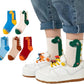 5-Pairs Set Kids Dinosaur Cotton Socks