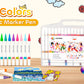 96-Colors Dual Tip Fabric Paint Acrylic Markers