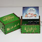 Set of 4 - Hand Crank Engraved Music Box - Merry Christmas