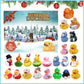 Holiday Rubber Duck Advent Calendar Set (24 Assorted)