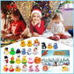Holiday Rubber Duck Advent Calendar Set (24 Assorted)