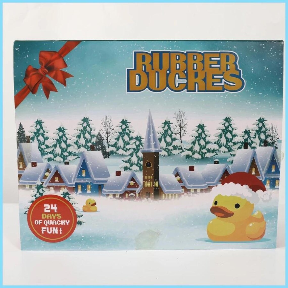 Holiday Rubber Duck Advent Calendar Set (24 Assorted)