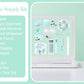 Mini Office/School Supplies - Green