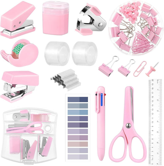Mini Office/School Supplies - Pink