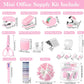 Mini Office/School Supplies - Pink
