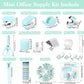 Mini Office/School Supplies - Green