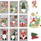 9 Sheets Christmas Window Stickers