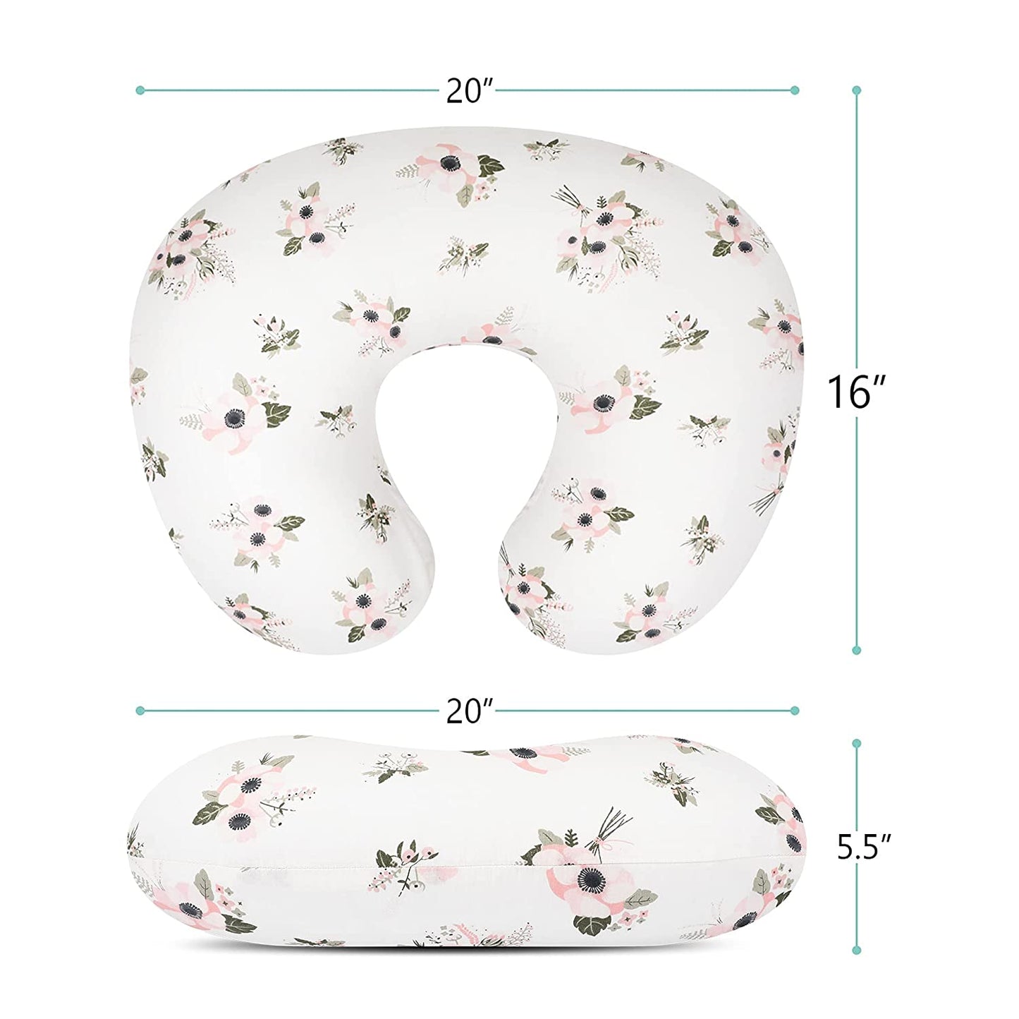 Nursing Pillow Cover - Egypt Cotton [NO Pillow]