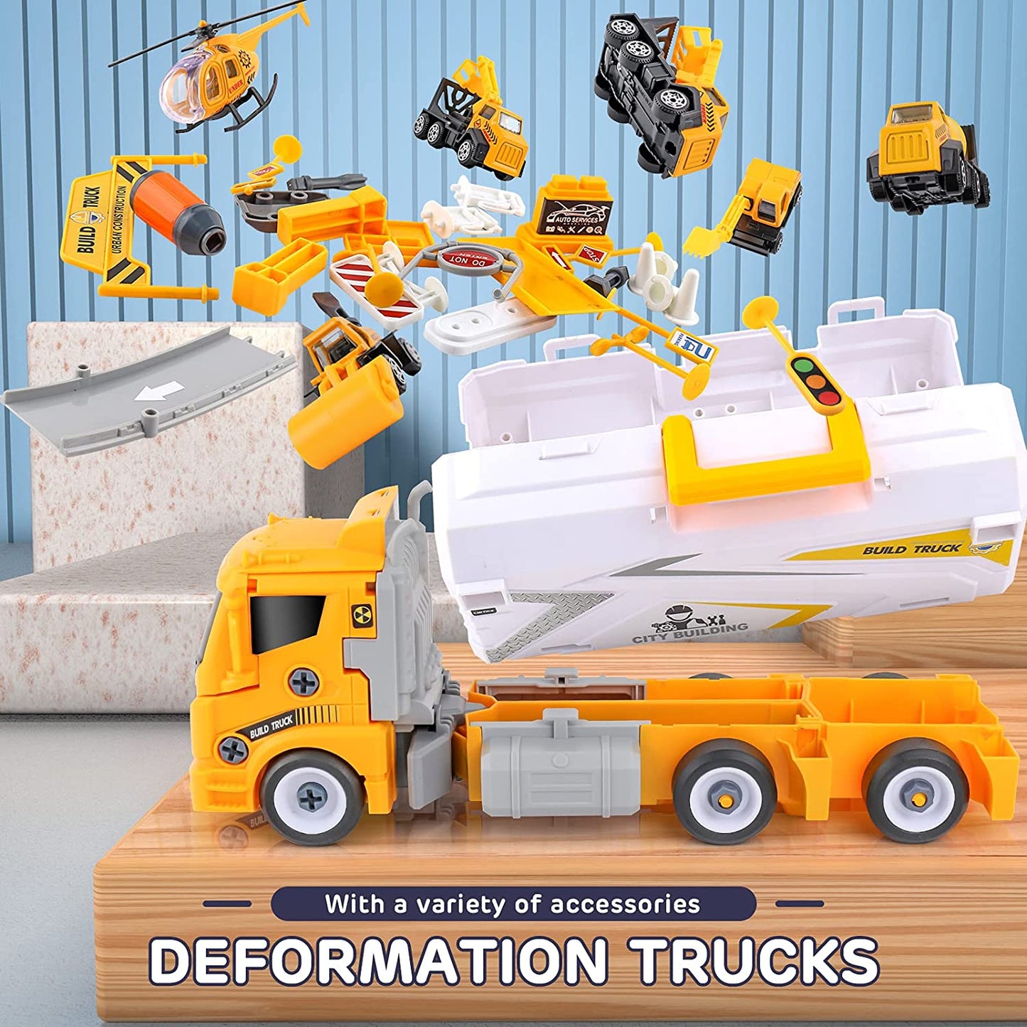 Building Truck Transformer Robot