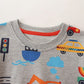 Kids Cotton Long-Sleeves Sweatshirt - Transportation