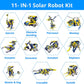 STEM Solar Animal Robot 12in1 with Solar Cell Power (190 Pieces)