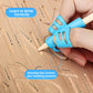 Wooden Double-Sided Letter Tracing Board w/ 2pcs Silicone Pencil Grips