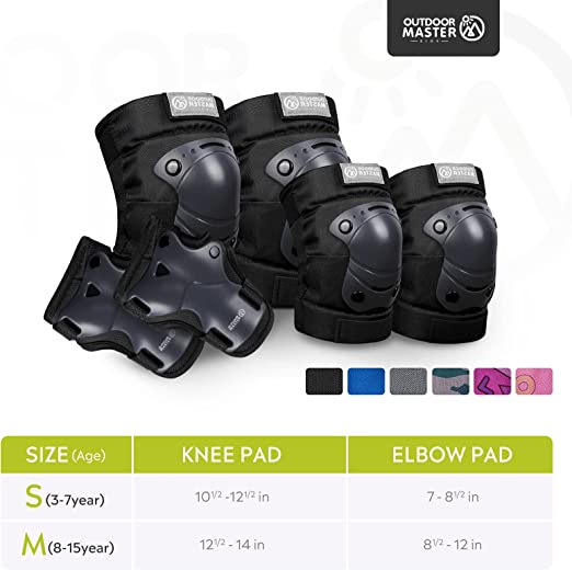 Outdoor Sports Knee Elbow Wrist Pads Protective Gear