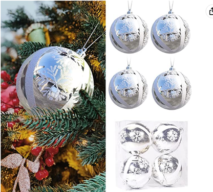 Holiday Christmas Decoration Ball Set