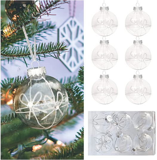 Holiday Christmas Decoration Ball Set