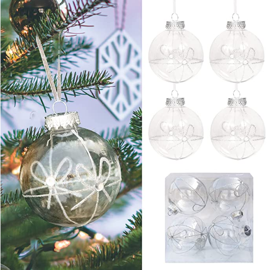 Holiday Christmas Decoration Ball Set