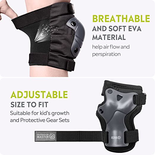 Outdoor Sports Knee Elbow Wrist Pads Protective Gear