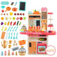 Kids Kitchen Playset 65 Pieces